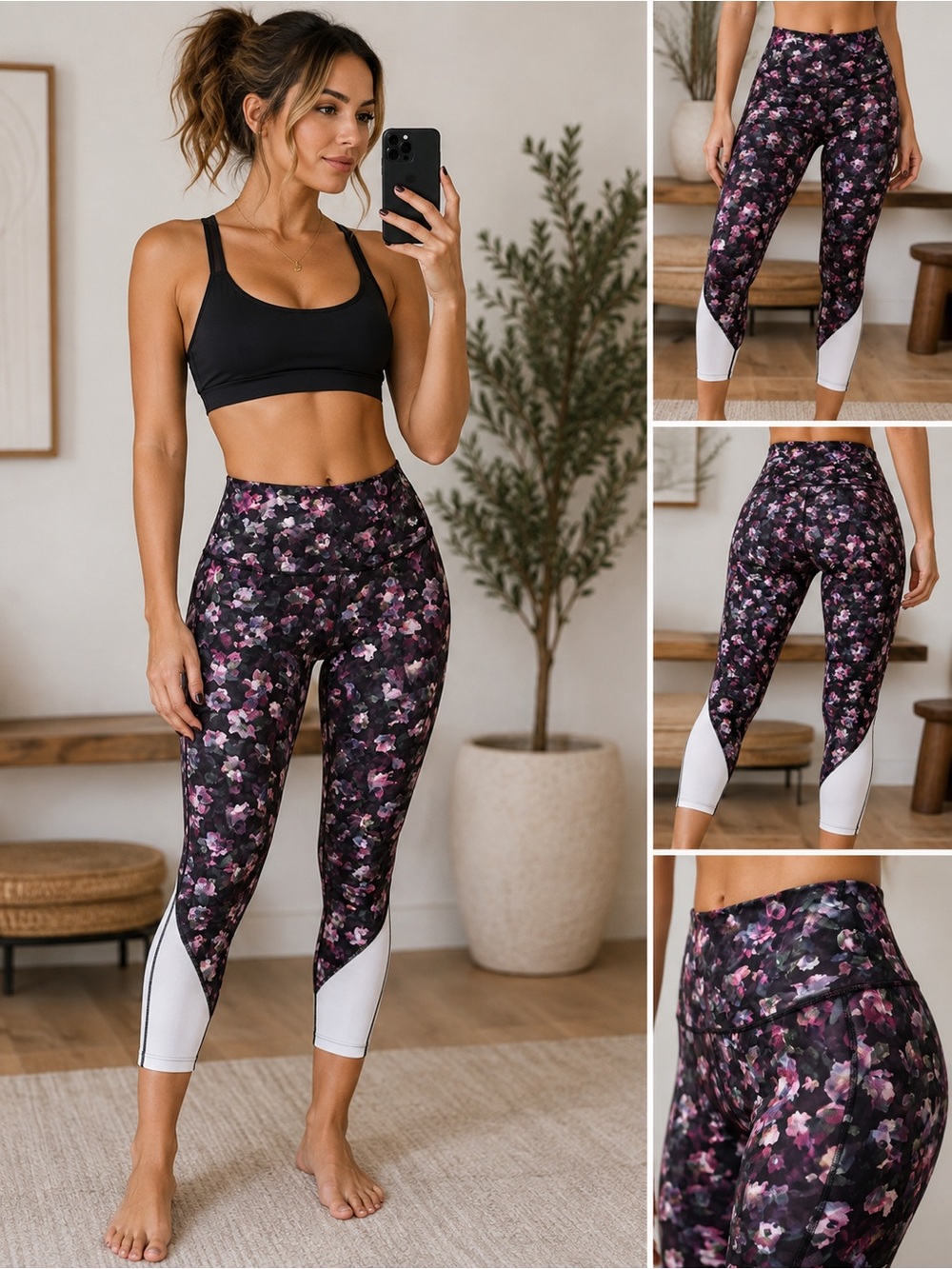 lululemon athletica Wunder Under Crop High-Rise *Roll Down Scallop